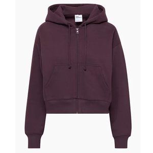 Tna Cozy Fleece Boyfriend Boxy Zip Hoodie (M) Aritzia